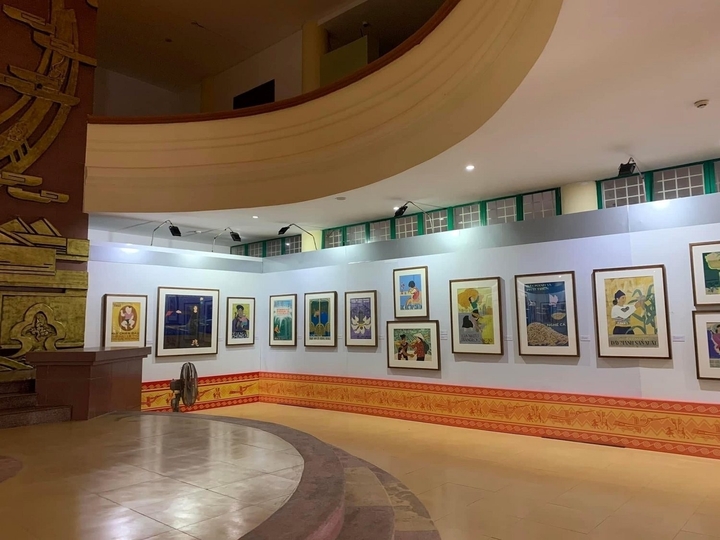 សារមន្ទីរវិចិត្រសិល្បៈវៀតណាម។ (រូបថត៖ ទស្សនាវដ្តីប្រជាជនហាណូយ)