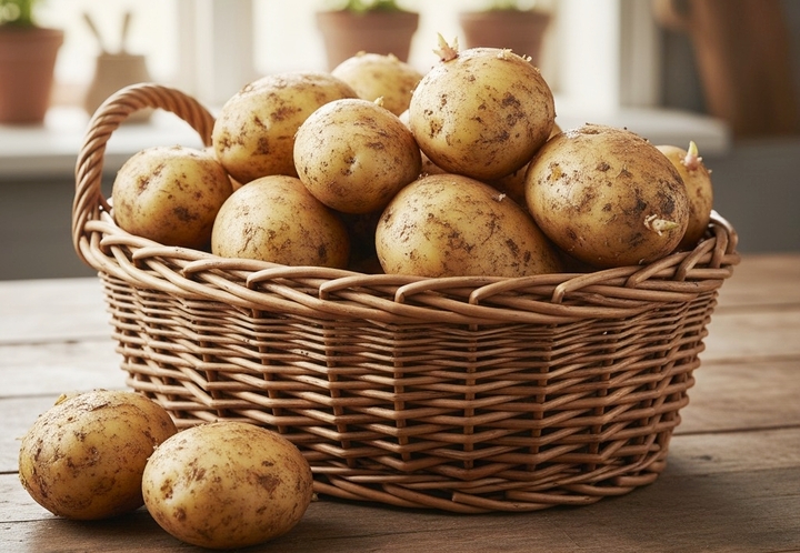 Mẹo bảo quản khoai tây không thối, mọc mầm