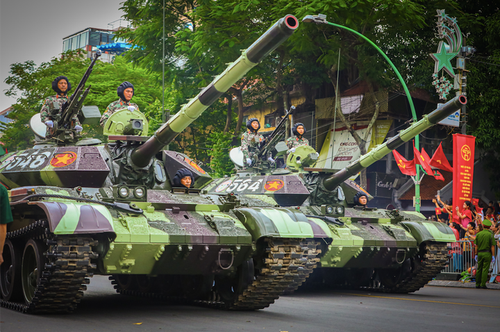 Những khoảnh khắc hạnh phúc của hòa bình tại buổi tổng hợp luyện A80 - 1