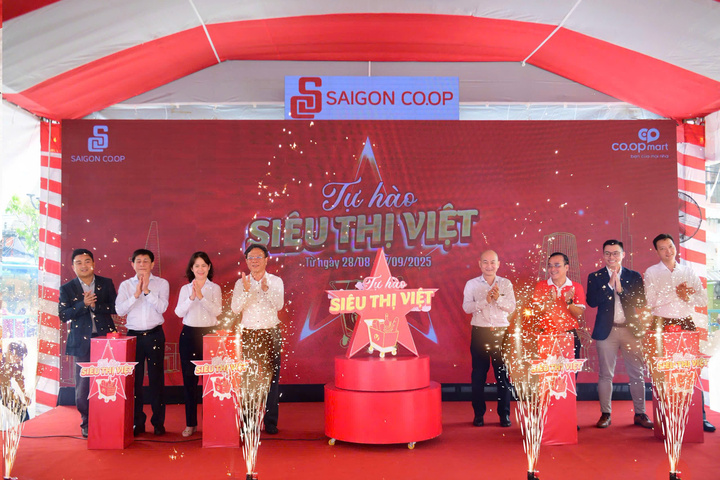 Chương trình “Tự hào siêu thị Việt” chính thức bắt đầu từ ngày 28/8 tại hơn 800 điểm bán thuộc Saigon Co.op.