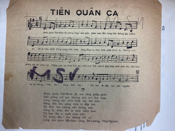 "Tiến quân ca" là Quốc ca của Việt Nam.