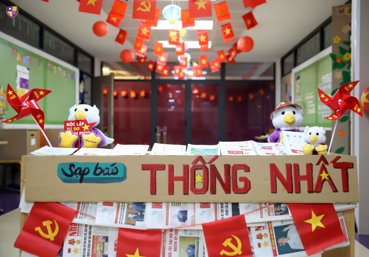 Tại trường Olympia (Hà Nội), không khí ấy cũng lan tỏa trong từng lớp học, góc sân và hoạt động học sinh. (Ảnh: Nhà trường)