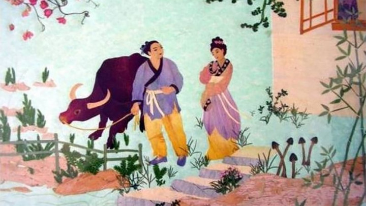 Nguồn gốc ngày Thất tịch 7/7 Âm lịch gắn với chuyện Ngưu lang Chức nữ.