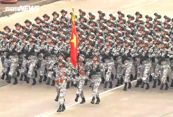 Khối chiến sĩ đặc nhiệm dù.