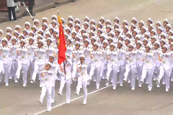 Khối sĩ quan Hải quân.