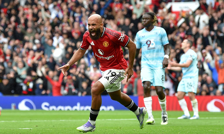 Mbeumo trở thành cầu thủ Man Utd đầu tiên ghi bàn ở Ngoại Hạng Anh mùa giải 2025-2026. (Ảnh: Reuters)