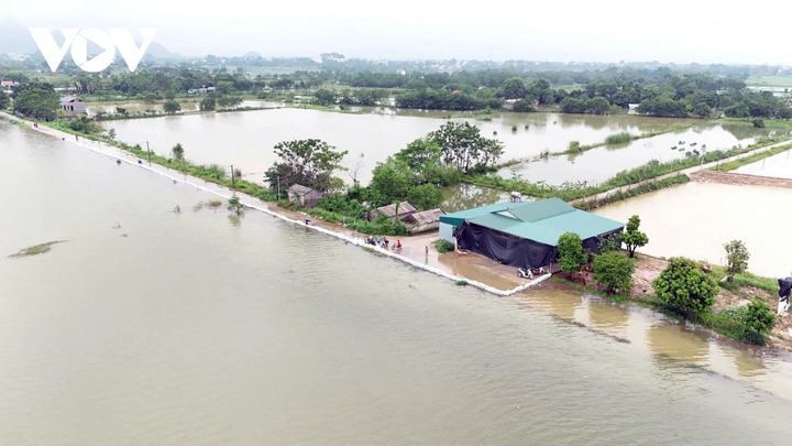 Nước lũ tràn vào nhà dân ở thôn Nhân Lý. Theo UBND xã Xuân Mai, lũ đã làm ngập 109 nhà dân, 315 hộ bị ngập ngõ, đê Bùi 2 xuất hiện sạt lở 2 vị trí dài khoảng 15 m và một cung sạt 17 m; 132 ha lúa, 54 ha hoa màu, 30 ha cây ăn quả và 41 ha thủy sản bị ngập; hơn 10 km đường nông thôn ngập nước. Nước lũ tràn vào nhà dân ở thôn Nhân Lý. Theo UBND xã Xuân Mai, lũ đã làm ngập 109 nhà dân, 315 hộ bị ngập ngõ, đê Bùi 2 xuất hiện sạt lở 2 vị trí dài khoảng 15 m và một cung sạt 17 m; 132 ha lúa, 54 ha hoa màu, 30 ha cây ăn quả và 41 ha thủy sản bị ngập; hơn 10 km đường nông thôn ngập nước.