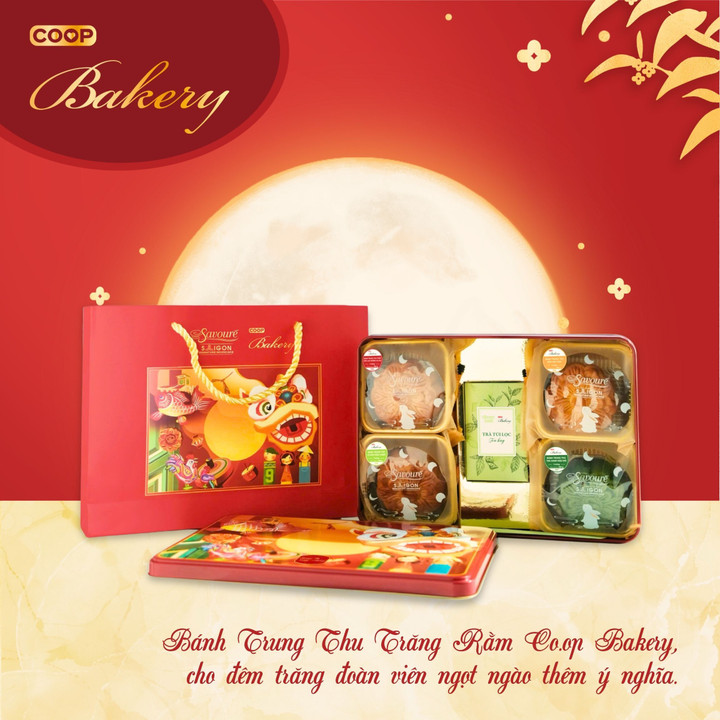 Bánh trung thu Co.opbakery.