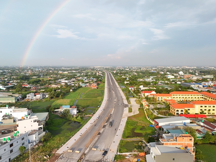 Cận cảnh đường nghìn tỷ kết nối giao thông Tây Ninh với TP.HCM