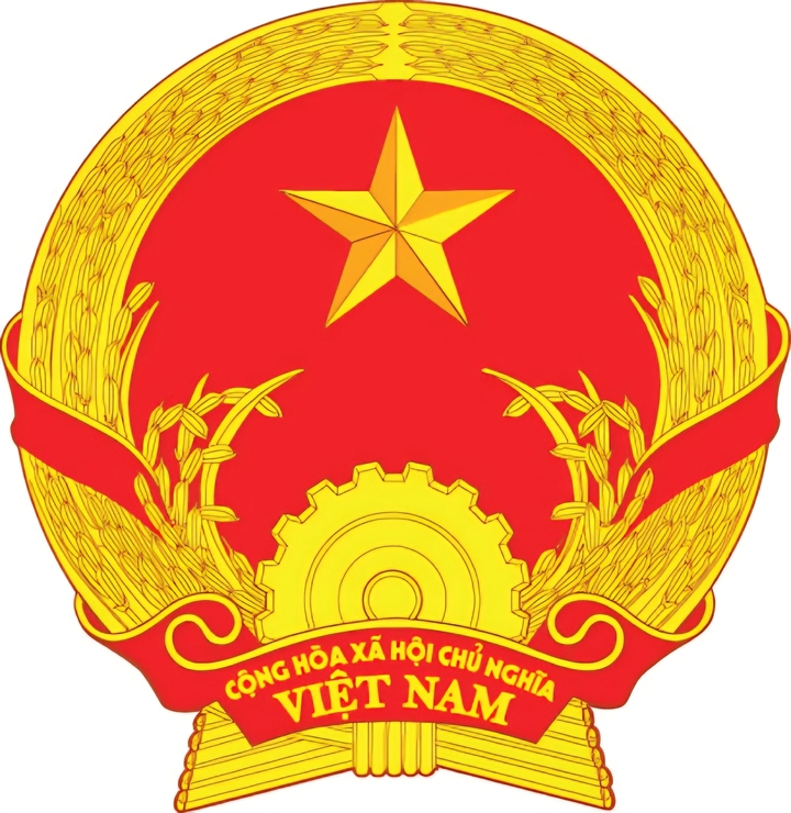 Quốc huy Việt Nam.
