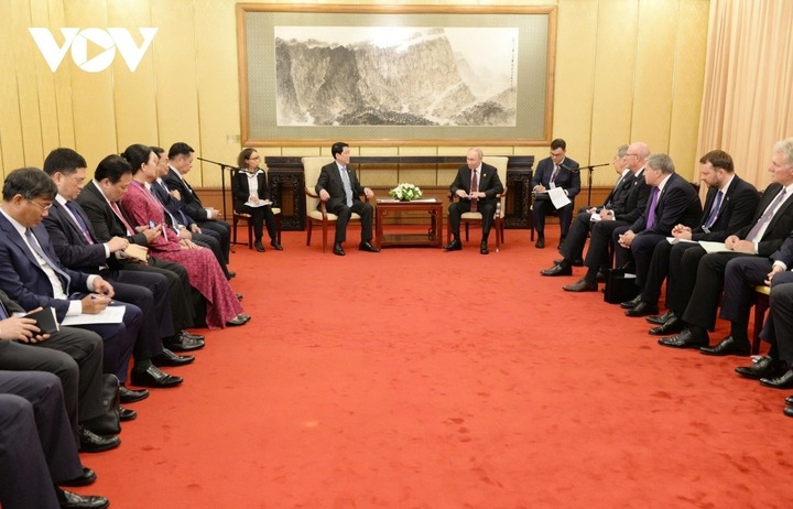 Quang cảnh cuộc hội kiến.