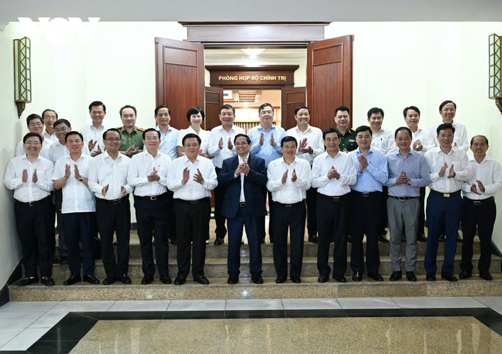 Bộ Chính trị làm việc với Ban Thường vụ Tỉnh ủy An Giang và Lâm Đồng - 5