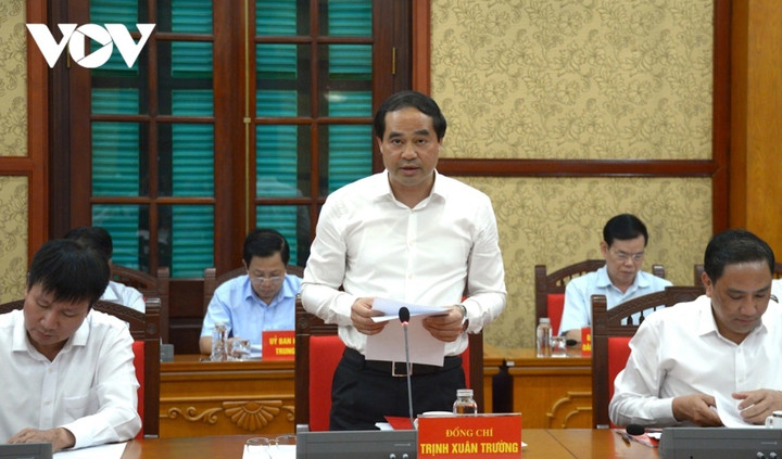 Bí thư Tỉnh ủy Lào Cai Trịnh Xuân Trường.