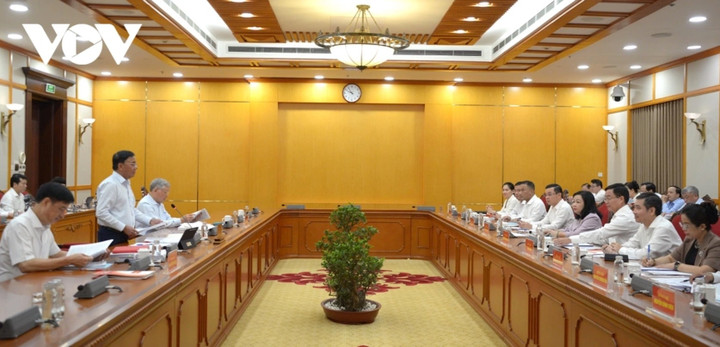 Tổ Công tác số 4 của Bộ Chính trị làm việc với Ban Thường vụ Tỉnh ủy Ninh Bình, Đắk Lắk và Lào Cai.