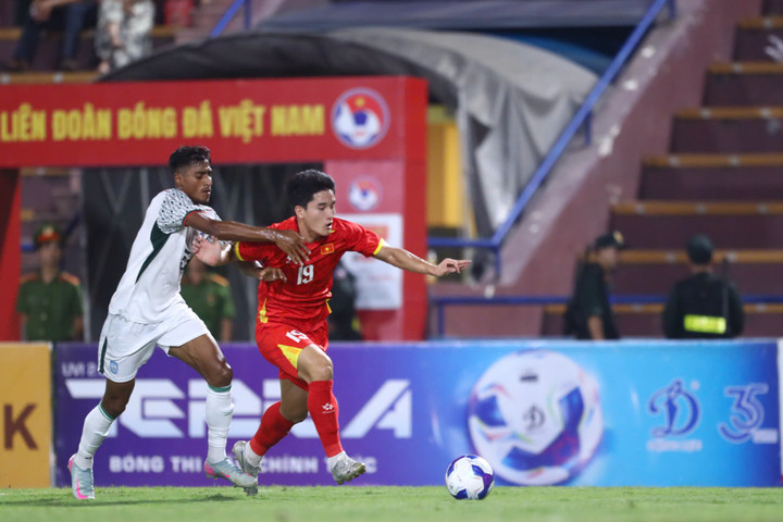 Ngọc Mỹ là cầu thủ có khả năng đi bóng đột phá.