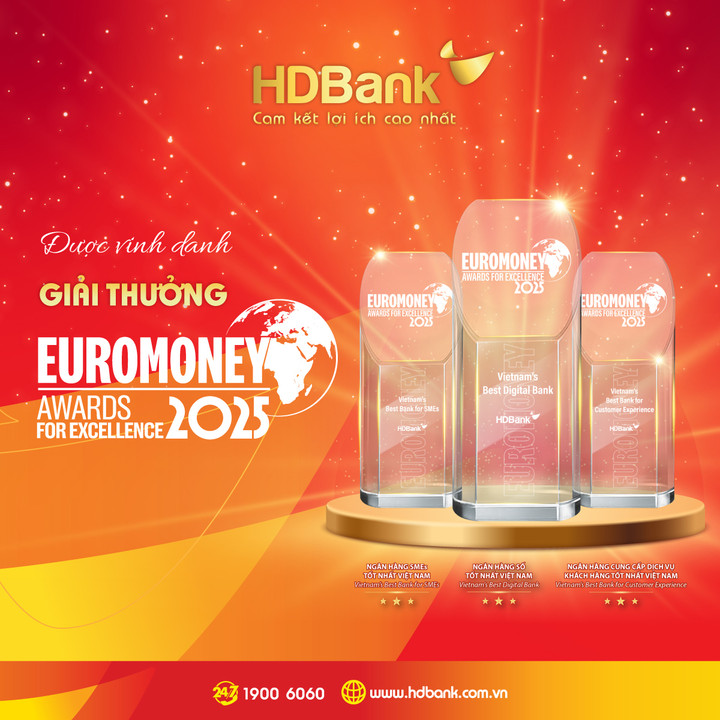 “Cú hat-trick” Euromoney 2025 là sự ghi nhận cho những bước tiến mạnh mẽ của HDBank, khẳng định bản lĩnh tiên phong, khát vọng đổi mới và vị thế quốc tế của ngân hàng Việt Nam, góp phần nâng cao uy tín ngành tài chính - ngân hàng trên bản đồ toàn cầu.