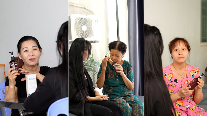 Các khách hàng đã sử dụng qua dầu gội Antisol.