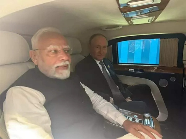 Thủ tướng Ấn Độ Narendra Modi và Tổng thống Nga Vladimir Putin. (Ảnh: India Times)