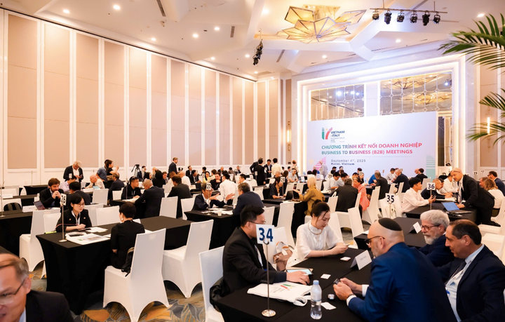 Doanh nghiệp Việt Nam và Italia kết nối giao thương. (Nguồn: ITA)