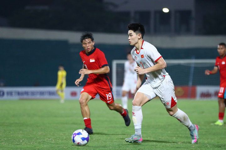 Đình Bắc là nhân tố quan trọng nhất trên hàng công của U23 Việt Nam.