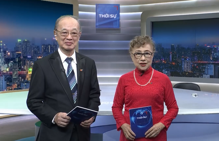 NSƯT Thanh Hùng và NSƯT Kim Tiến trong chương trình Chuyển động 24h lên sóng ngày 4/9.