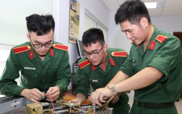 Nhiều trường quân đội thông báo xét tuyển bổ sung hệ dân sự 2025. (Ảnh minh hoạ)