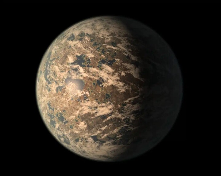 Illustration of the planet TRAPPIST-1e. (Source: NASA)