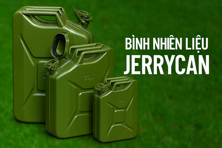 Tại sao một hộp xăng lại có ba tay cầm?