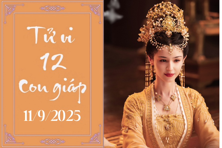 Tử vi 12 con giáp hôm nay ngày 11/9/2025: Mão gặp trở ngại, Tỵ thuận lợi