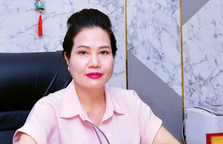 Cựu Tổng Giám đốc Công ty SJC Lê Thúy Hằng.