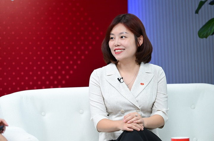 Bà Nguyễn Vân Linh, Phó Giám đốc Khối Ngân hàng Bán lẻ Techcombank.