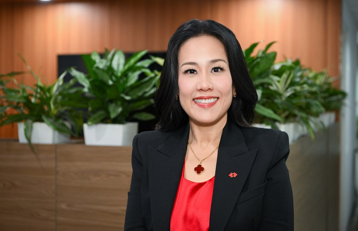 Bà Thái Minh Diễm Tú, Giám đốc Khối Tiếp thị Techcombank.
