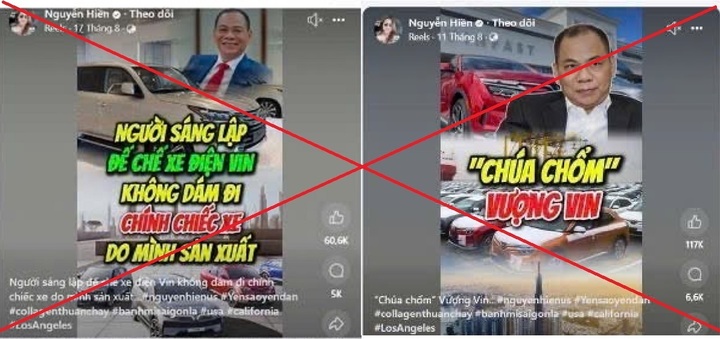 Vingroup khởi kiện chủ tài khoản facebook Hiền Nguyễn ra tòa án Mỹ.