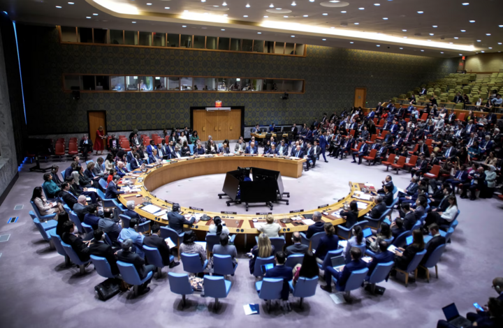 Hội đồng Bảo an Liên hợp quốc họp hôm 11/9. (Ảnh: Reuters)