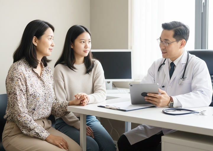 Mẹ đưa con gái đi khám vì khàn tiếng, cả hai phát hiện cùng mắc ung thư