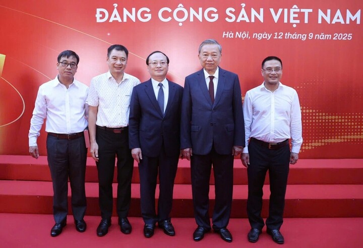 Tổng Bí thư Tô Lâm dự lễ ra mắt Trang thông tin điện tử 'Đảng Cộng sản Việt Nam - Đại hội XIV' - 6