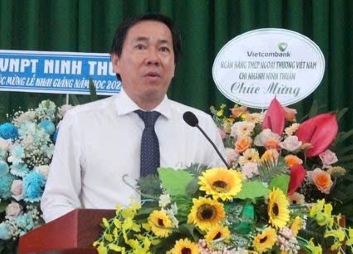 Ông Phan Tấn Cảnh lúc còn làm Phó Chủ tịch UBND tỉnh Ninh Thuận. (Ảnh: Ninhthuan.gov.vn)