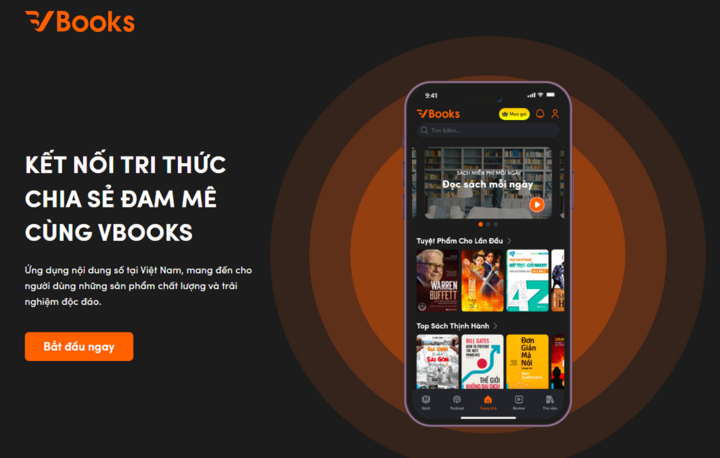 VBOOKs không chỉ là “tủ sách di động” mà còn là người bạn đồng hành thông minh.