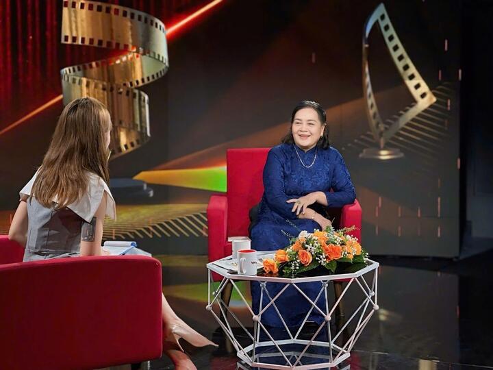 NSND Ngọc Lan trong chương trình "Cine7 – Ký ức phim Việt".