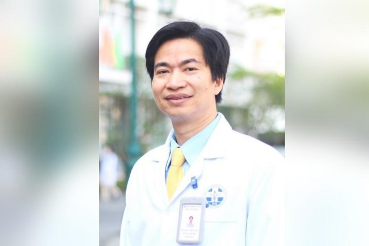 PGS.TS Hoàng Anh Tiến. (Ảnh: Bệnh viện trường Đại học Y Dược, Đại học Huế)