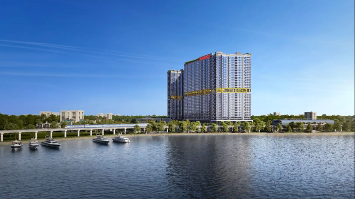 Phối cảnh dự án The Gió Riverside.