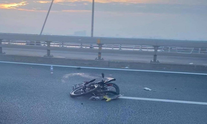 Hiện trường vụ tai nạn.