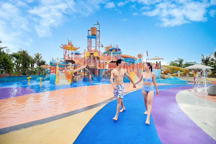 Công viên nước Sun World Ha Nam có đa dạng lựa chọn vui chơi cho các lứa tuổi