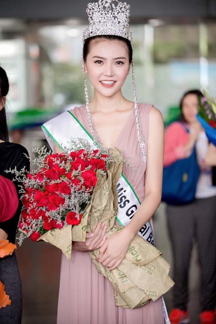 Hoa hậu Ngọc Duyên xuất thân trong gia đình khó khăn.