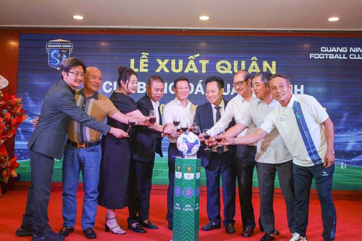 CLB Quảng Ninh đặt mục tiêu thăng hạng V.League.