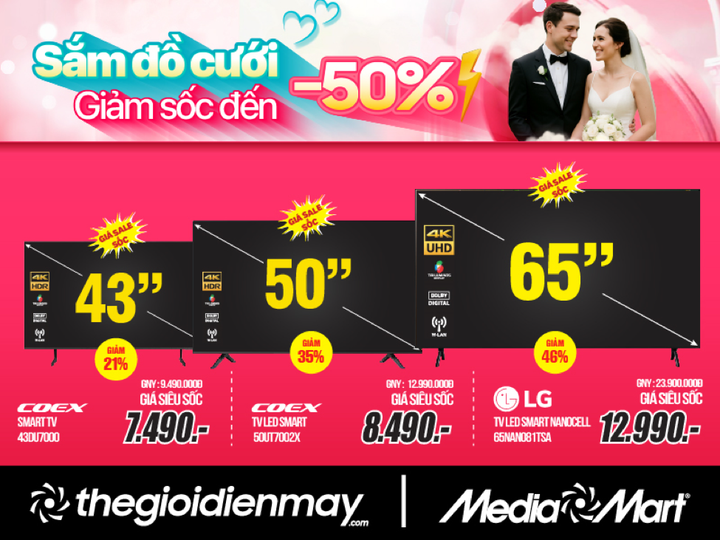 Chào mùa cưới, MediaMart sale lớn đến 50% hàng nghìn sản phẩm - 2