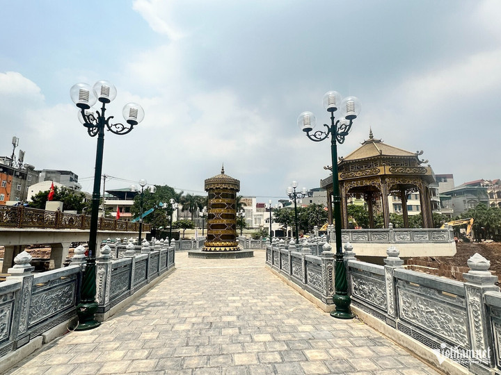 Với công suất nhà máy đạt 200.000m³/ngày đêm, đủ để xử lý toàn bộ lượng nước thải dọc tuyến sông Tô Lịch. Ảnh: N. Huyền