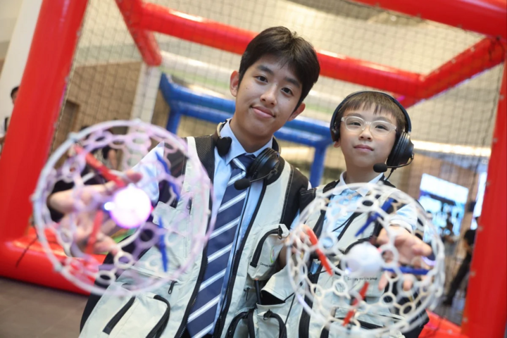 Đội tuyển Bóng đá Drone Hong Kong (Trung Quốc) tham dự World Cup 2025. (Nguồn: SCMP)