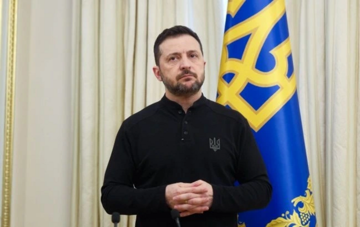 Tổng thống Ukraine Volodymyr Zelensky. (Ảnh: RBC-Ukraine)