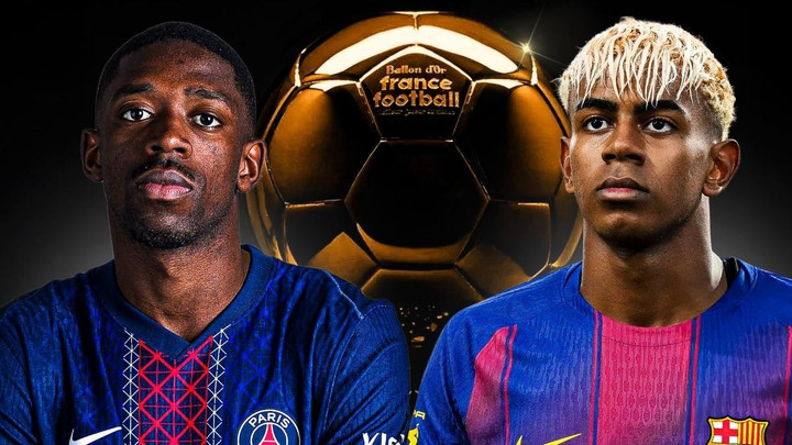 Dembele và Yamal cạnh tranh Quả bóng vàng.